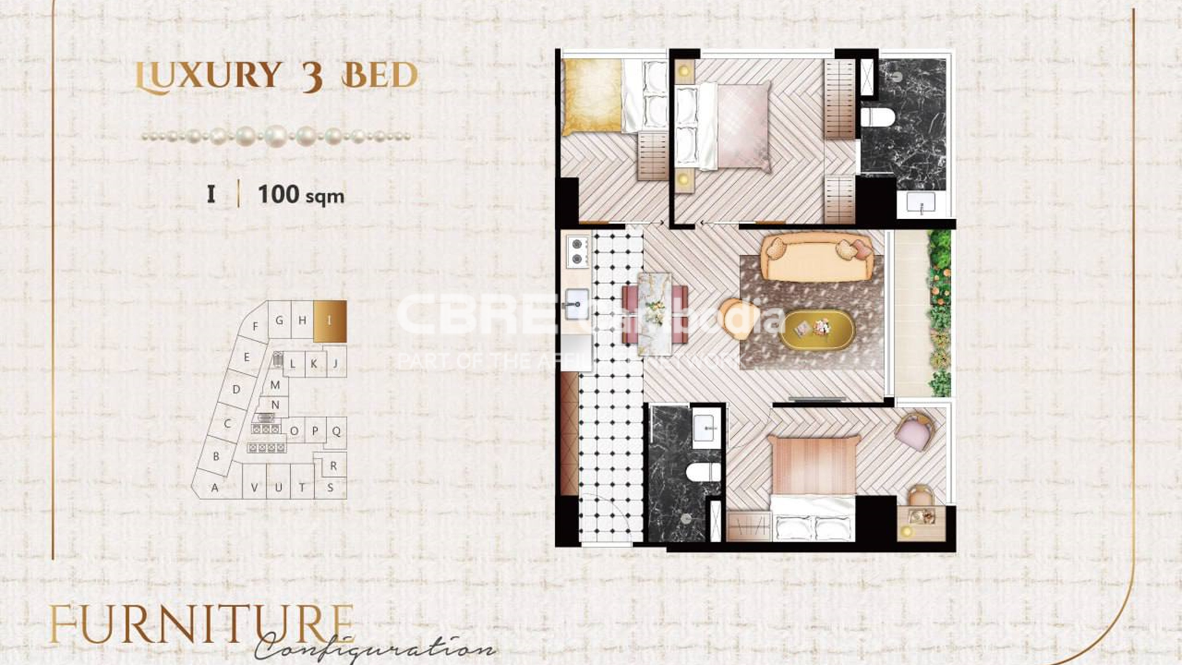3 Bedroom Luxury For Sale | Toul Kork | Phnom Penh